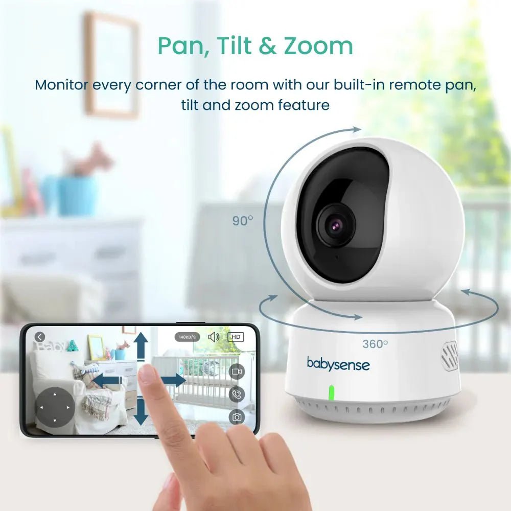 babysense see smart wifi baby monitor with full hd camera 999867
