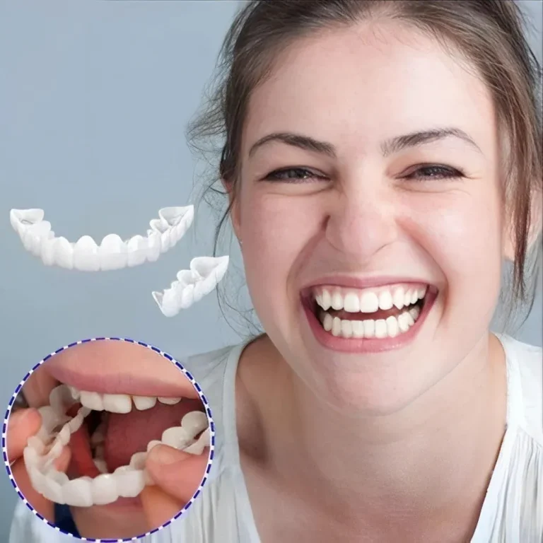 StoreTom Unisex Snap-On Veneers  | Natural Look | Instant Smile | BPA-Free| 1 pair (Uper and lower) photo review