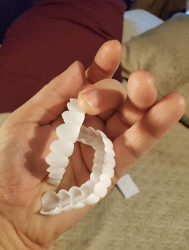 StoreTom Clip In Veneers | Snap On Veneers | 1 pair (Uper and lower) photo review